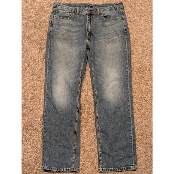 Levis 514 Mens Straight Fit Jeans 36x30 - Picture 3 of 4